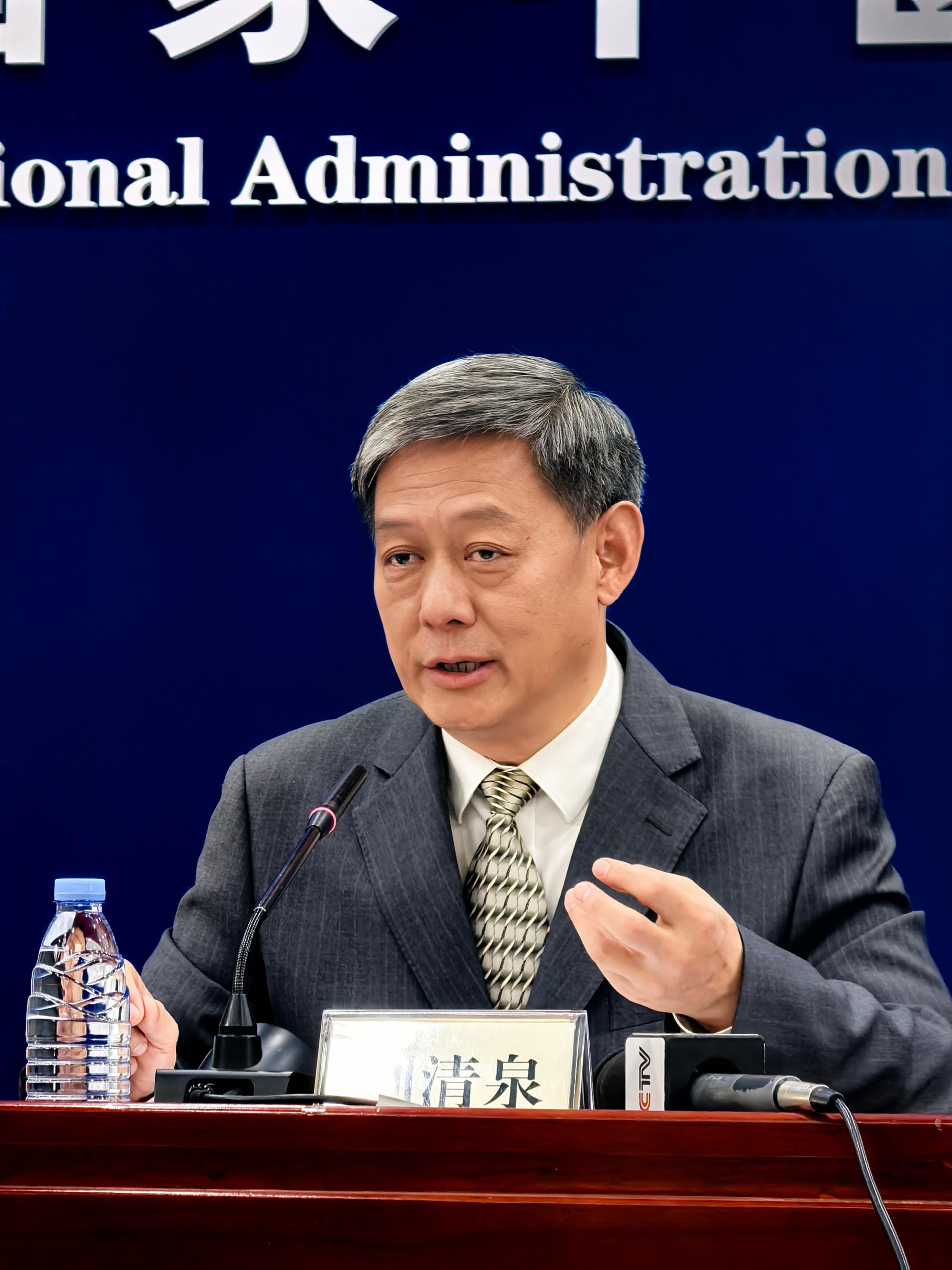 首都醫科大學附屬北京中醫醫院院長劉清泉。人民網記者蔣波 攝